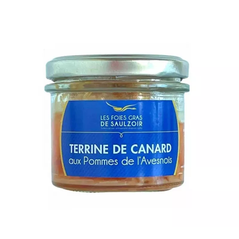 Délice de Canard aux Pommes de l'Avesnois 90g - Pâté artisanal